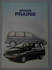 Nissan prairie brochure for sale  BOURNEMOUTH