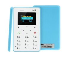 Usado, Mini telefone celular cartão AEKU M5 *azul* raro difícil de encontrar comprar usado  Enviando para Brazil