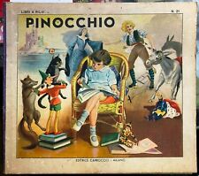Pinocchio libro colori usato  Napoli