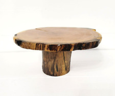 Sliced wood pedestal for sale  Vinton