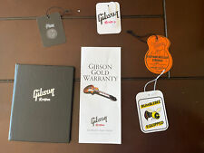 Gibson Custom Shop Certificado de Autenticidade Conjunto de Etiqueta de Garantia Les Paul SG Explorer Flying V Case Candy comprar usado  Enviando para Brazil