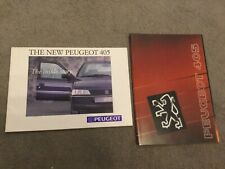 Peugeot 405 brochures for sale  WEYMOUTH
