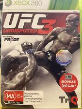 UFC Undisputed 3 (Microsoft Xbox 360, 2012) Completo com Manual Rare Oz Edition comprar usado  Enviando para Brazil