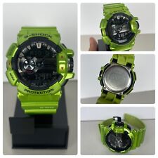 Relógio G-SHOCK G'MIX verde GBA-400-3BJF Casio G Shock cor verde metálico, usado comprar usado  Enviando para Brazil