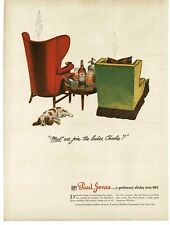 1944 Paul Jones Whiskey 1940s Mid-Century Modern Furniture art Vintage Print Ad for sale  Shipping to South Africa