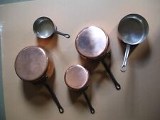 Série casseroles cuivre d'occasion  Yerres