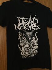 Dead Nerves - Camisa preta - Sem etiqueta - Ligeira descoloração na área frontal do pescoço comprar usado  Enviando para Brazil