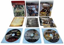 Pacote Uncharted 1 2 e 3 Trilogy Sony PlayStation 3 PS3 completo testado na caixa comprar usado  Enviando para Brazil