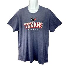 Camiseta atlética Houston Texans/masculina (2XL) poliéster azul urze oficial NFL, usado comprar usado  Enviando para Brazil