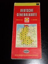 Deutsche generalkarte shell gebraucht kaufen  Hannover