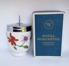 Royal Worcester Egg Coddler Flowers King Size Boxed for sale  Shipping to South Africa