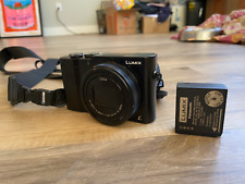 Panasonic LUMIX DMC-ZS100 Black 20.1MP 3" LCD 10x Optical Zoom Digital Camera, used for sale  Shipping to South Africa