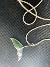 Whale tail pendant for sale  Quincy