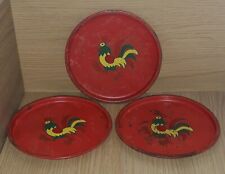 Vintage red tinplate for sale  LEICESTER