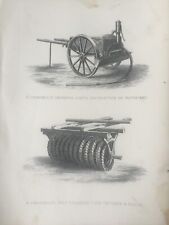 Antique print watercart for sale  TORRINGTON