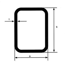 100cm v2a vierkantrohr gebraucht kaufen  Dortmund