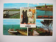 Largs postcard double for sale  FALKIRK