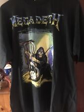 Vintage megadeth shirt for sale  SANDOWN