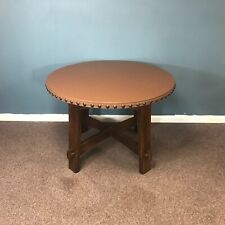 Stickley round leather for sale  Shelburne