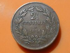 Luxembourg centimes 1854 d'occasion  Pont-de-l'Arche