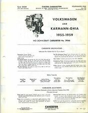 1959 volkswagen karmann ghia for sale  Colorado Springs