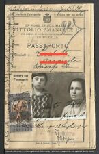 Passaporto regno italia usato  Catania