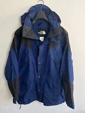 Vintage Mens North Face Jacket Coat Large L/XL Blue & Black Gore-Tex Waterproof for sale  DERBY