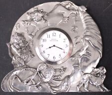 pewter clock for sale  LEEDS