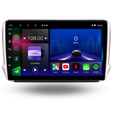 Rádio Bluetooth Peugeot 208 2008 12-19 Android 12 carro estéreo CarPlay unidade principal comprar usado  Enviando para Brazil