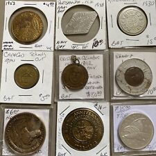Nine antique tokens for sale  Mount Vernon