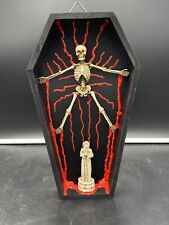 Skeleton coffin painting for sale  Las Vegas