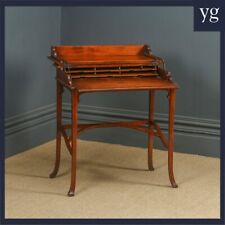 Edwardian Art Nouveau Metamorphic Mahogany & Leather Writing Table (c1909) for sale  Shipping to South Africa