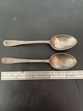 Silver tea spoons for sale  WIMBORNE
