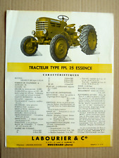 Prospectus tracteur labourier d'occasion  Charolles