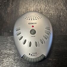 Conair SU1 Sound Therapy Machine Soothing Sounds White Noise Rain Heart Beat for sale  Shipping to South Africa
