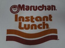 MARUCHAN INSTANT LUNCH RAMEN SOPA BLANCA CAMISETA GRANDE H835 segunda mano  Embacar hacia Argentina