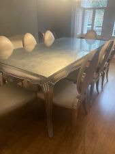 Contemporary glass dining for sale  LOUGHTON