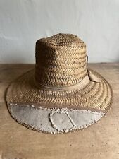 Sombrero de paja viejo para adultos ropa de trabajo bien usado parche de tela vieja textil  segunda mano  Embacar hacia Mexico