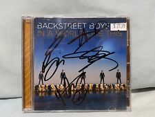 Backstreet Boys ASSINADO autografado em um mundo como este CD álbum 5/5 Nick Carter comprar usado  Enviando para Brazil