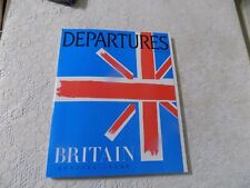 Departures magazine britain for sale  Chandler