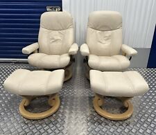 Ekornes stressless cream for sale  BRACKNELL