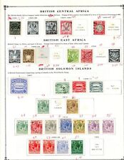 Álbum de Scott Kenr2: British Central Africa-Brunei Collection de 1840-1940 segunda mano  Embacar hacia Argentina