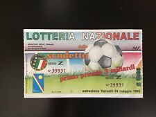 Biglietto lotteria nazionale usato  Lucca