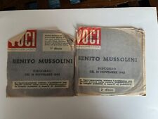 Fascismo benito mussolini usato  Milano