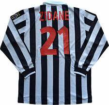 maglia juventus vintage ZIDANE Kappa 1998 1999 XXL home Serie A jersey D+ usato  Roma