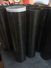 Motorcycle Exhaust Carbon Fibre Replacement Sleeve Round 450mm x 110mm for sale  Shipping to South Africa