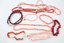 Vintage coral jewellery for sale  LEEDS