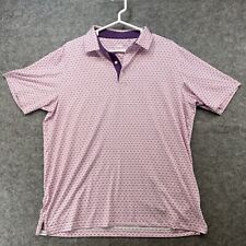 Camisa polo masculina Puma desempenho golfe grande rosa roxa absorvente comprar usado  Enviando para Brazil