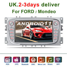Unidad principal de radio estéreo para automóvil DAB Android para Ford Focus Mondeo Kuga Galaxy C/S-Max segunda mano  Embacar hacia Spain