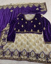 purple gold sari for sale  Buffalo